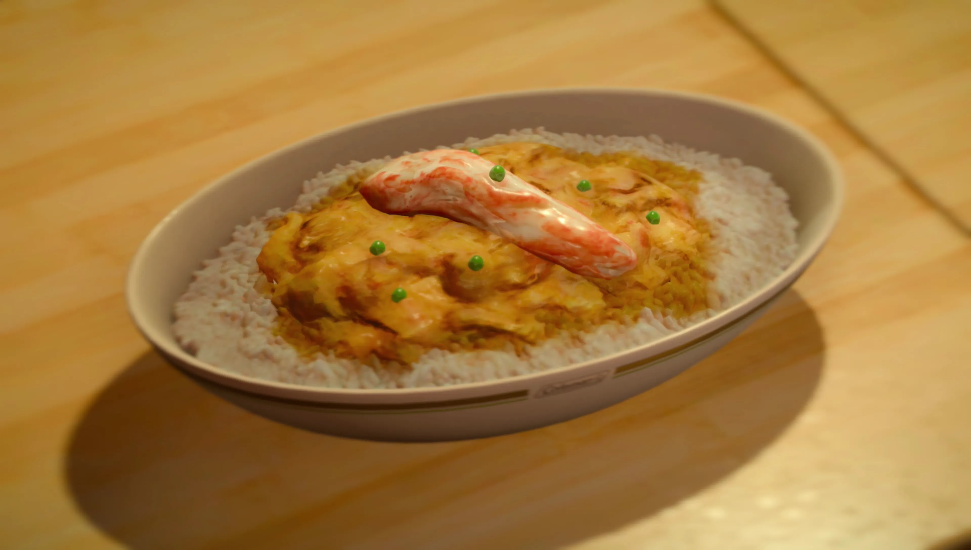 Egg-Fried Crustacean Bowl